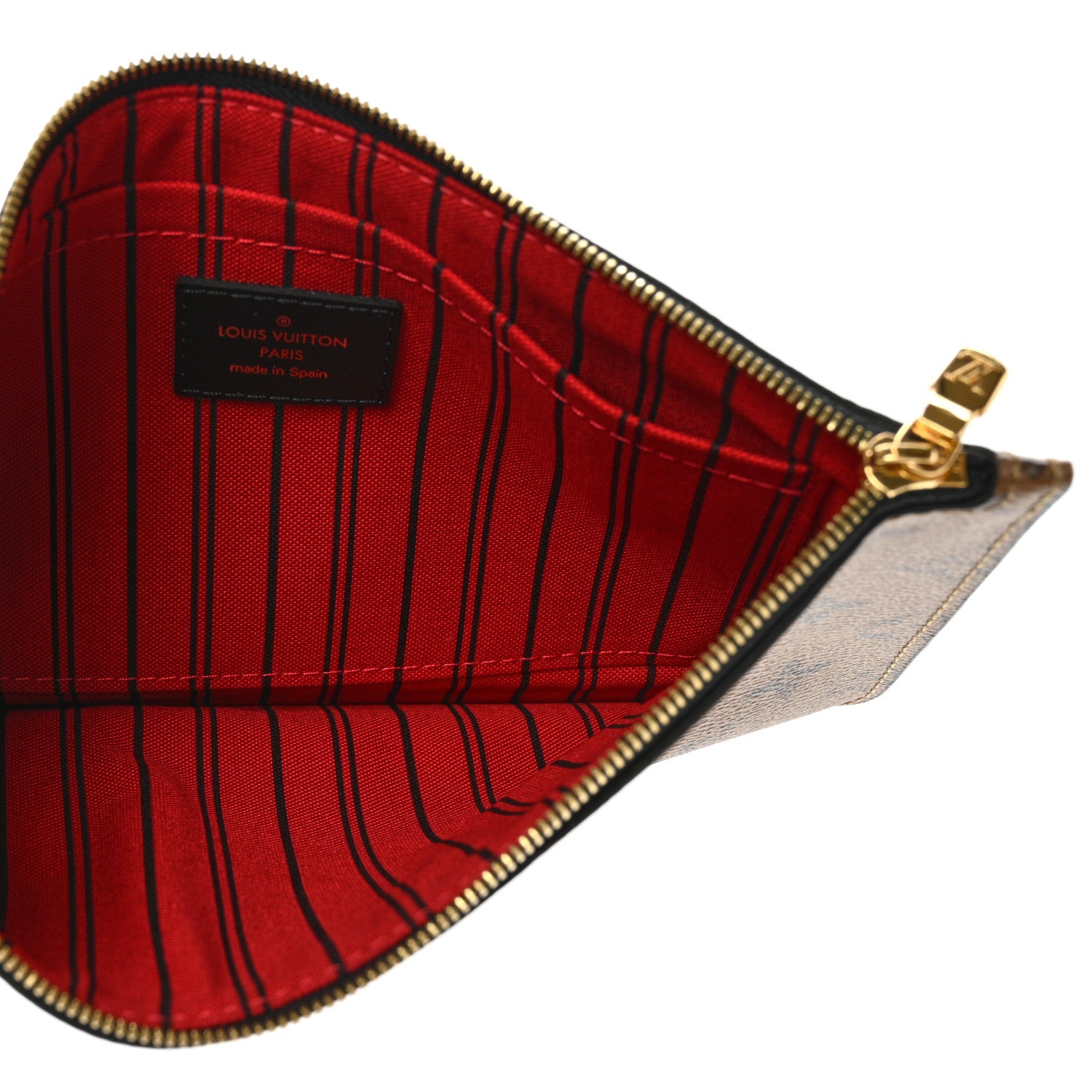 Louis Vuitton Reverse Monogram Kabuki MM GM Pochette 5 of 11