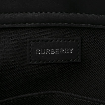 Burberry IP Check Nylon Calfskin Ormond Tote Bag Taupe Brown 6 of 9