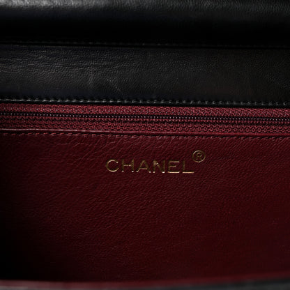 Chanel Lambskin Quilted Small Single Flap Bag Black 6 of 11