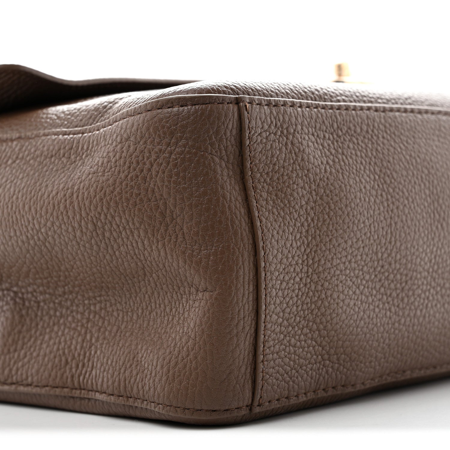 Chanel Grained Calfskin Souplissimo Maxi Flap Light Brown 9 of 10