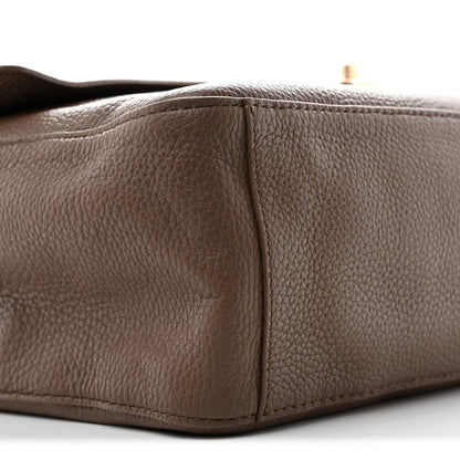 Chanel Grained Calfskin Souplissimo Maxi Flap Light Brown 9 of 10