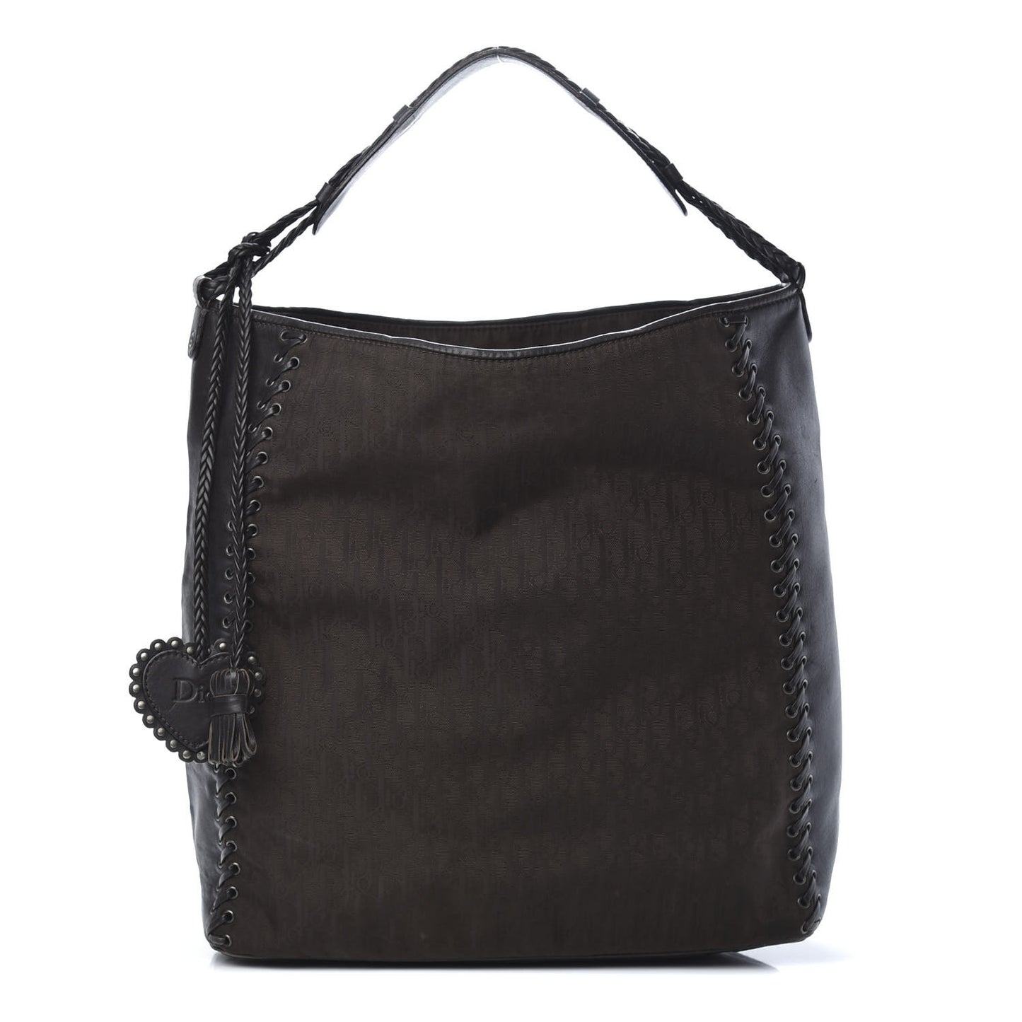Monogram Ethnic Tote Brown