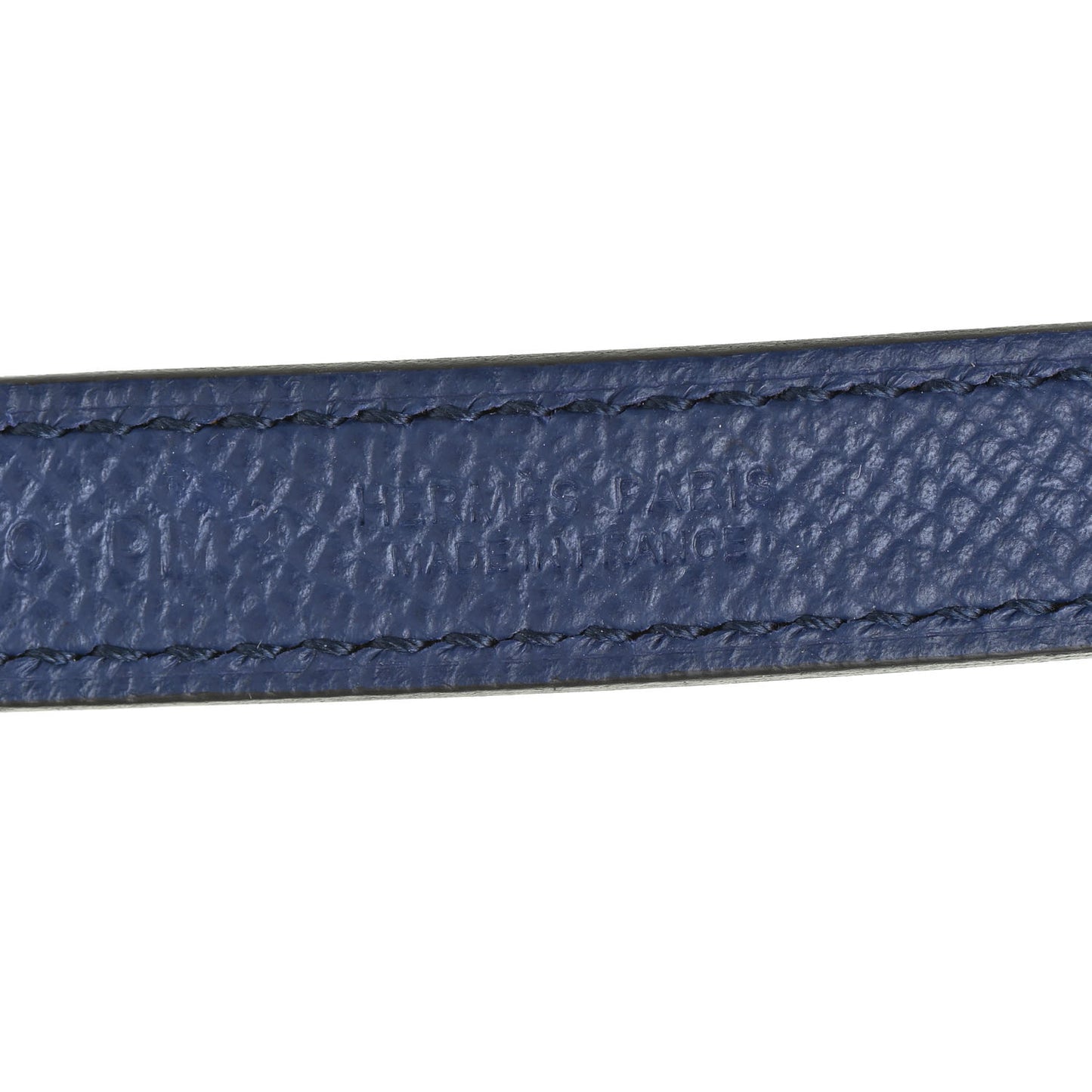 Epsom Swift 13mm Lucky 15 Belt 80 Jaune Ambre Bleu Saphir