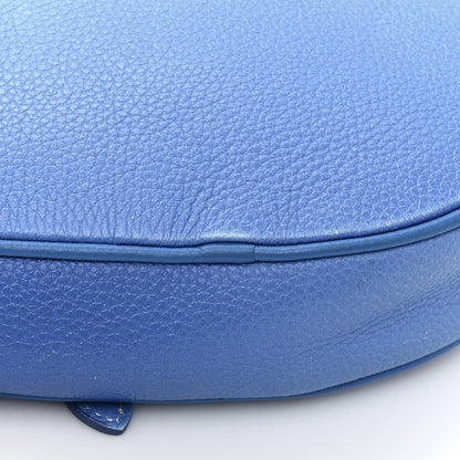 Christian Dior X DANIEL ARSHAM Grained Calfskin Gradient Saddle Bag Blue 12 of 13