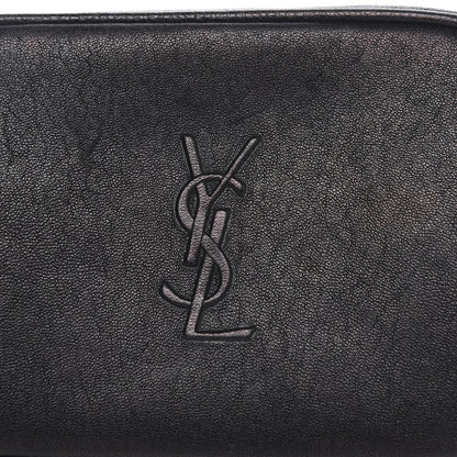 Saint Laurent Lambskin Monogram Lou Belt Bag Black 9 of 13