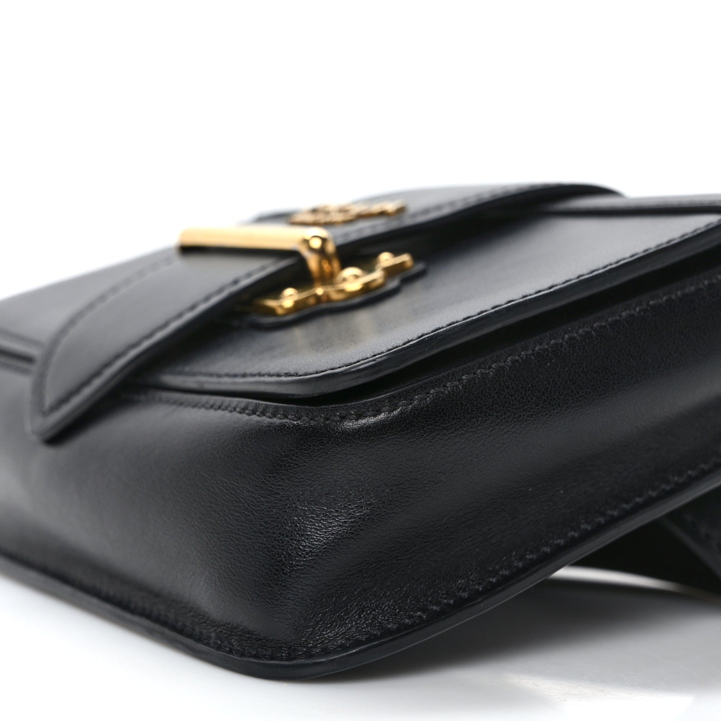Saffiano City Calf Cahier Belt Bag Black