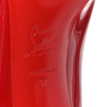 Christian Louboutin Patent Declic 90 Pumps 37 Loubi 8 of 8