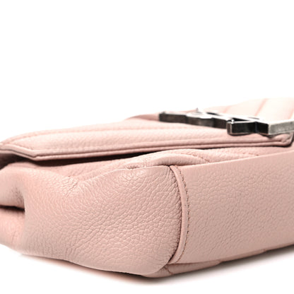 Saint Laurent Sheepskin Matelasse Monogram Classic Baby Chain Bag Pale Pink 9 of 10