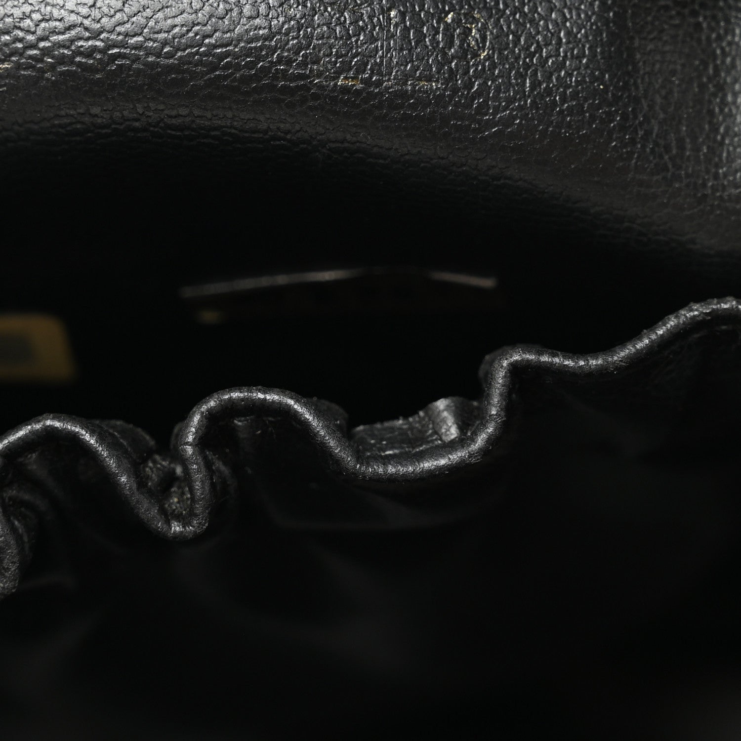 Chanel Calfskin Vanity Cosmetic Bag Black 6 of 11