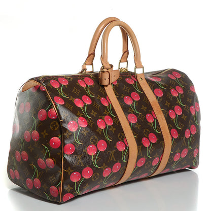 Louis Vuitton Monogram Cerises Keepall 45 3 of 7