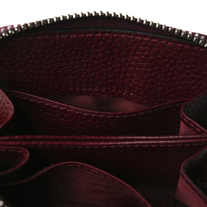 Gucci GG Supreme Shadow Zip Around Wallet Rosso Ancora Red 7 of 8