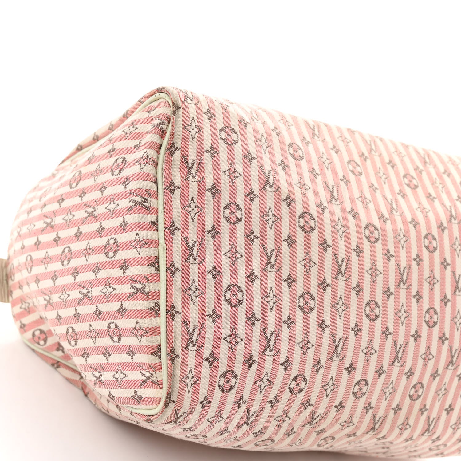 Louis Vuitton Mini Lin Croisette Speedy 30 Rouge 8 of 13