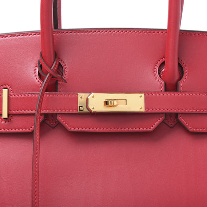 Hermes Tadelakt Birkin 30 Rouge Vif 10 of 13
