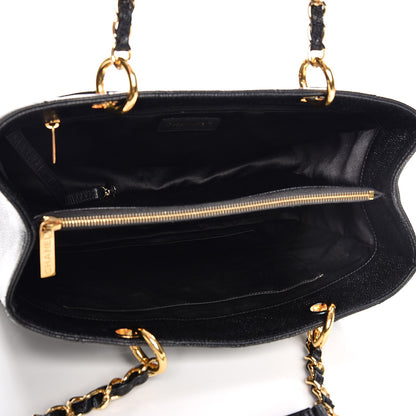 Chanel Caviar Quilted Grand Shopping Tote GST Black 5 of 12