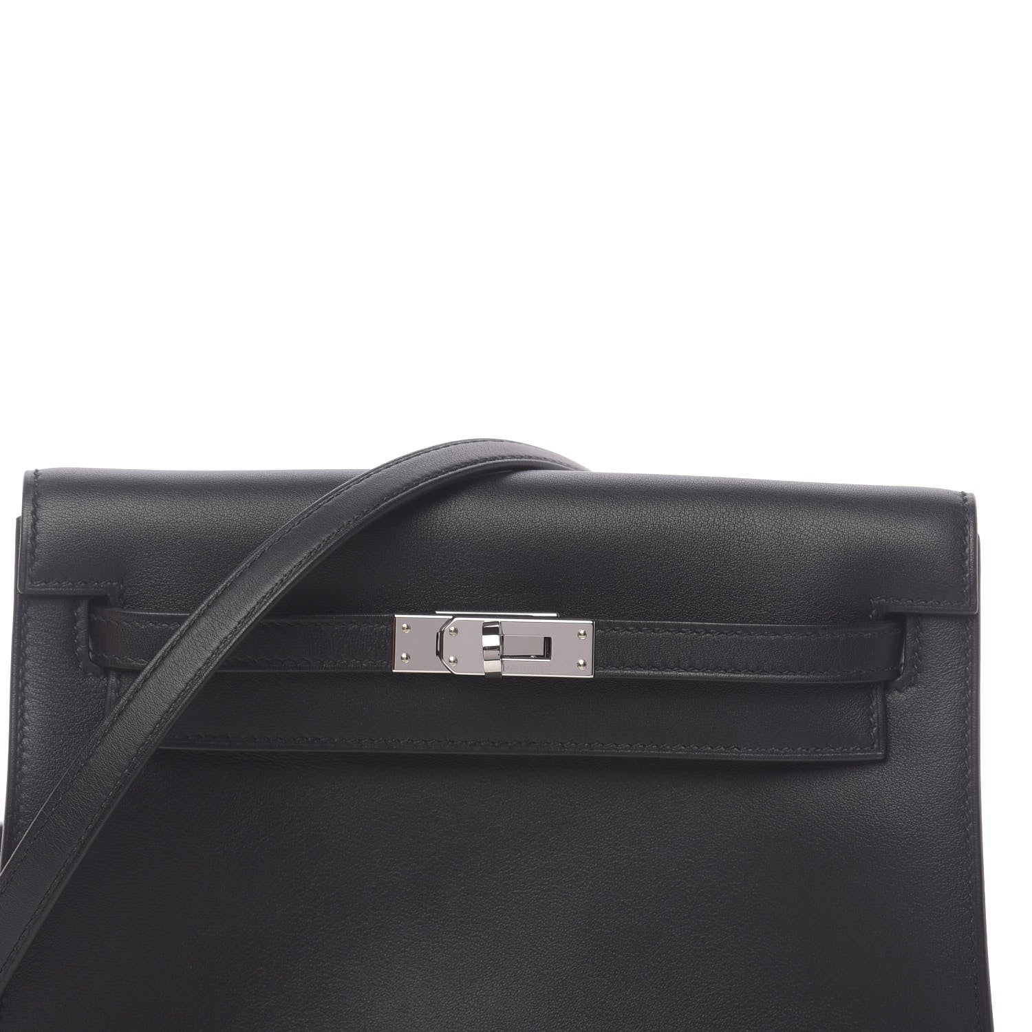 Hermes Swift Kelly Danse II Belt Bag Black 10 of 11