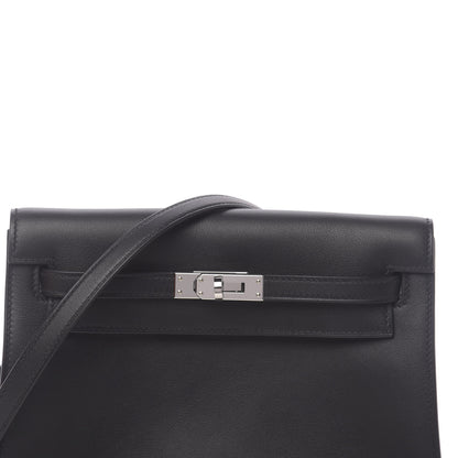 Hermes Swift Kelly Danse II Belt Bag Black 10 of 11
