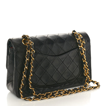 Chanel Lambskin Quilted Small Double Flap Black 3 of 10