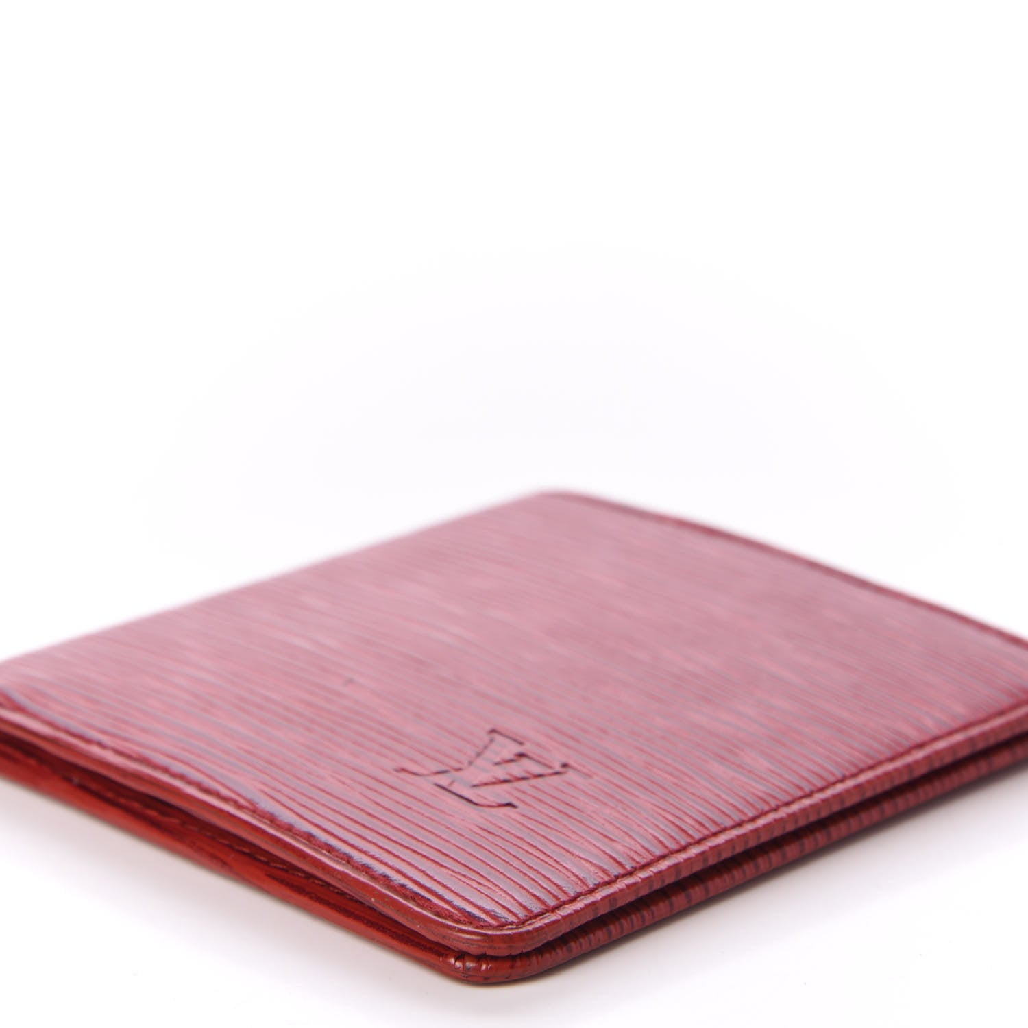 Louis Vuitton Epi 6 Card Billfold Wallet Red 6 of 8