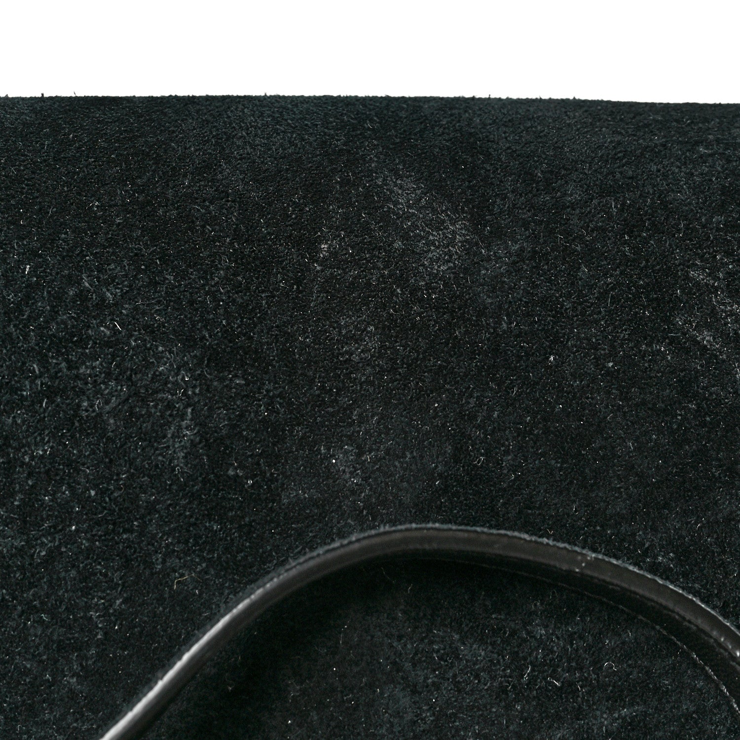 Saint Laurent Suede Monogram Tassel Kate 99 Baguette Bag Black 8 of 12