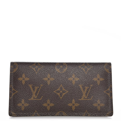 Louis Vuitton Monogram Simple Checkbook Holder Wallet Cover 1 of 7