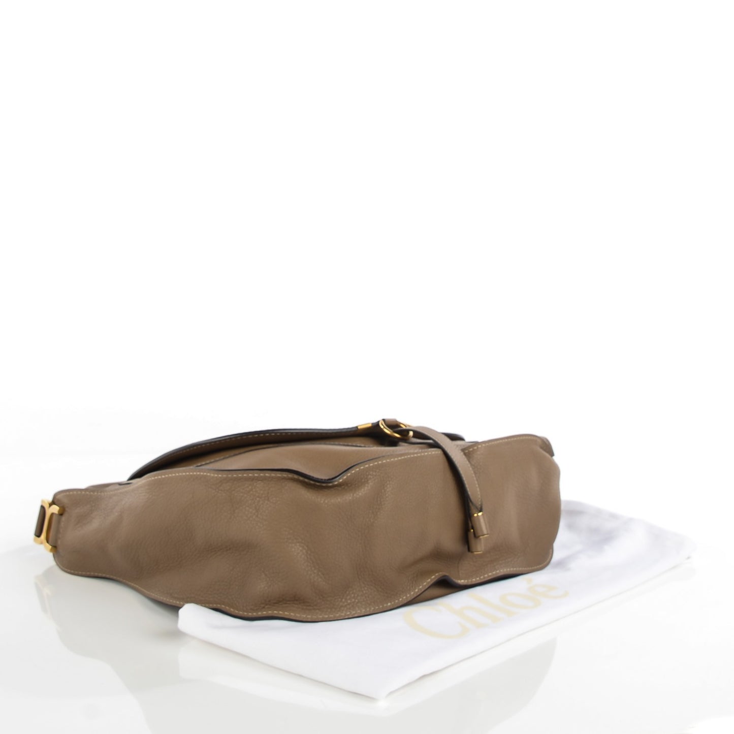 Calfskin Large Marcie Hobo Nut