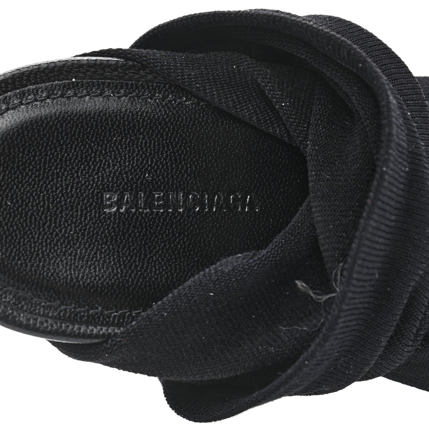 Stretch Tight Fabric Tight 110mm Booties 38 Black