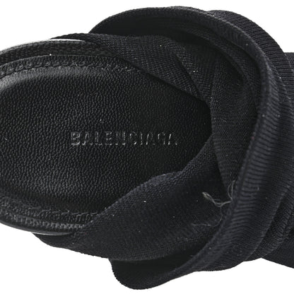 Balenciaga Stretch Tight Fabric Tight 110mm Booties 38 Black 7 of 7