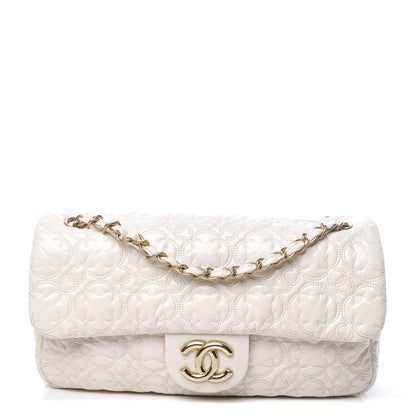 Chanel Vinyl Rock in Moscow Flap White 1 of 12