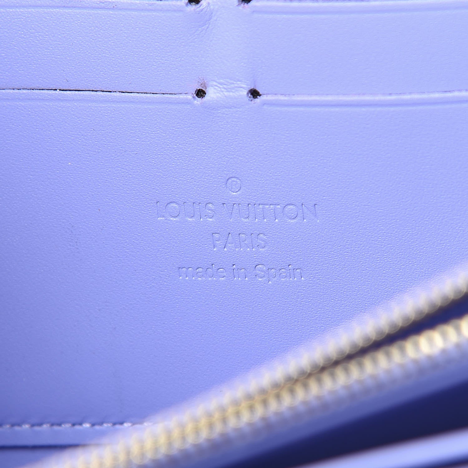 Louis Vuitton Vernis Zippy Wallet Lilac 6 of 8