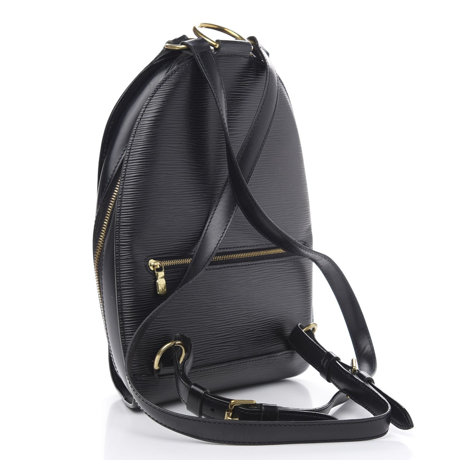 Louis Vuitton Epi Mabillon Backpack Black 2 of 12