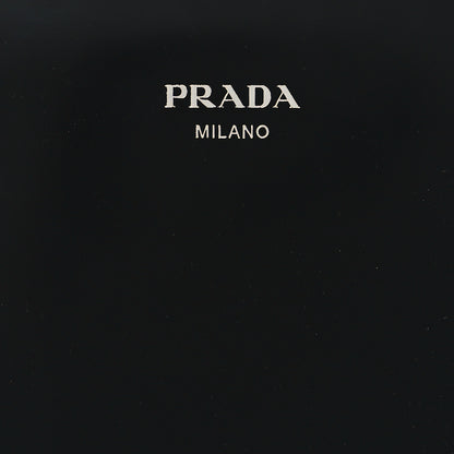 Prada Spazzolato Medium Re-Edition 1995 Double Handle Handbag Black 6 of 6