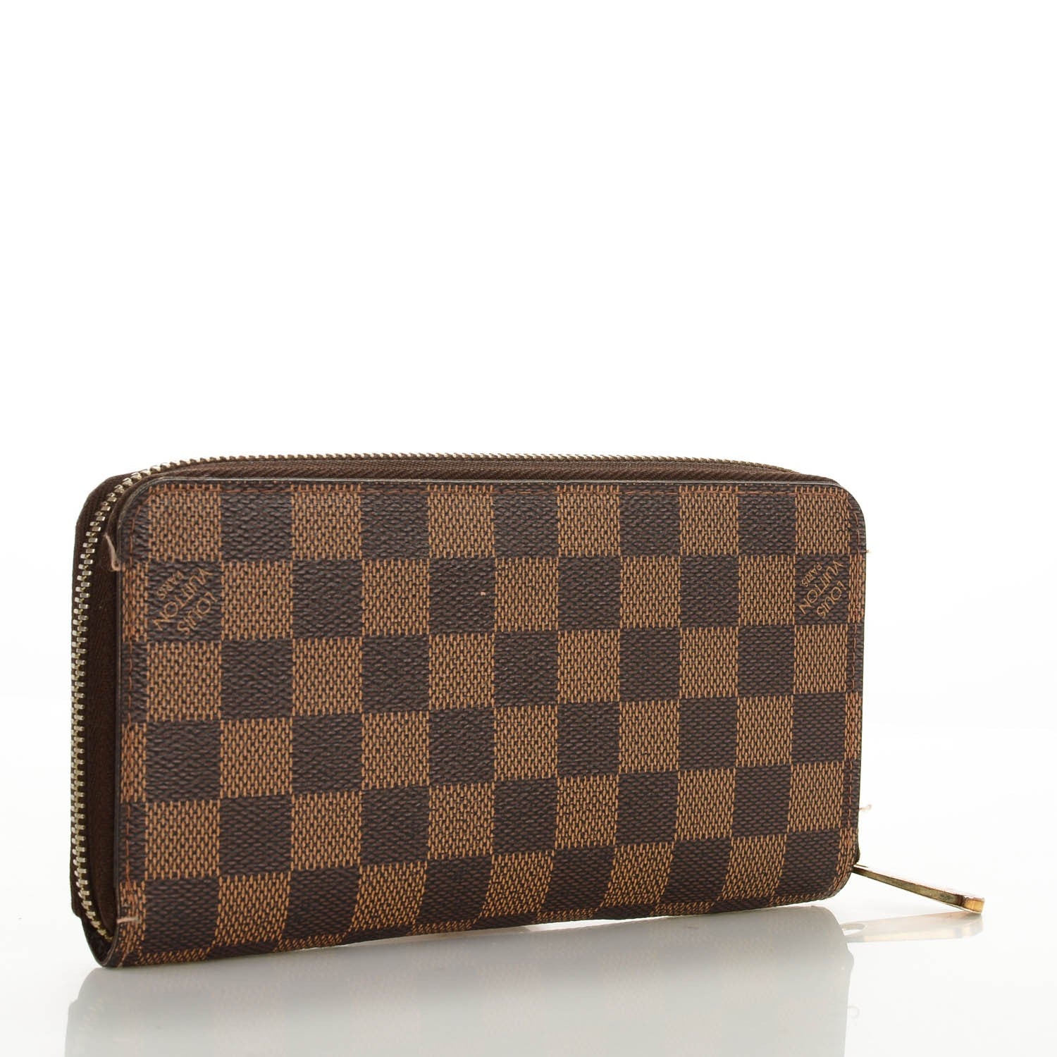 Louis Vuitton Damier Ebene Zippy Wallet 3 of 7