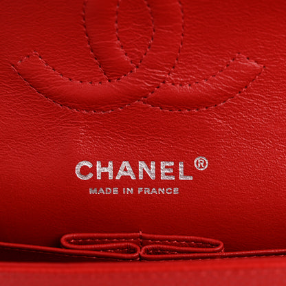 Chanel Caviar Quilted Medium Double Flap Red 6 of 13