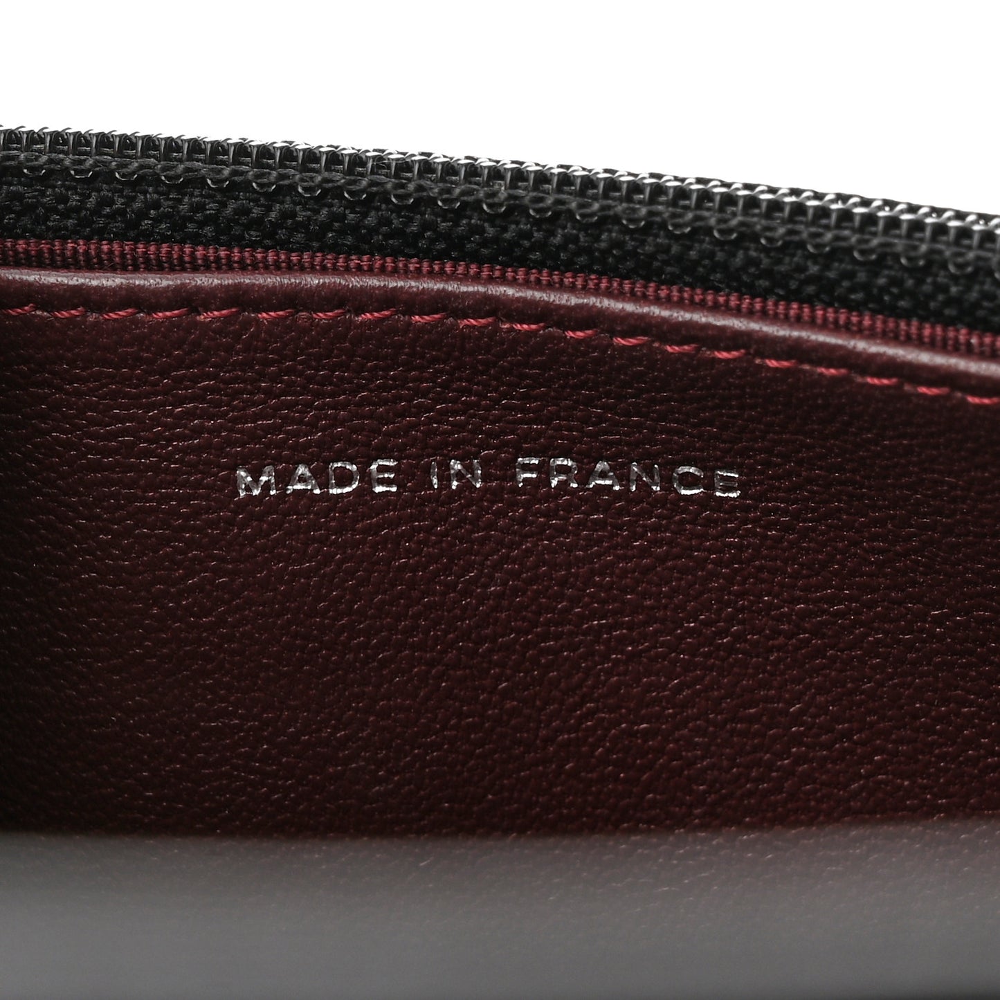 Lambskin Quilted Wallet On Chain WOC Black