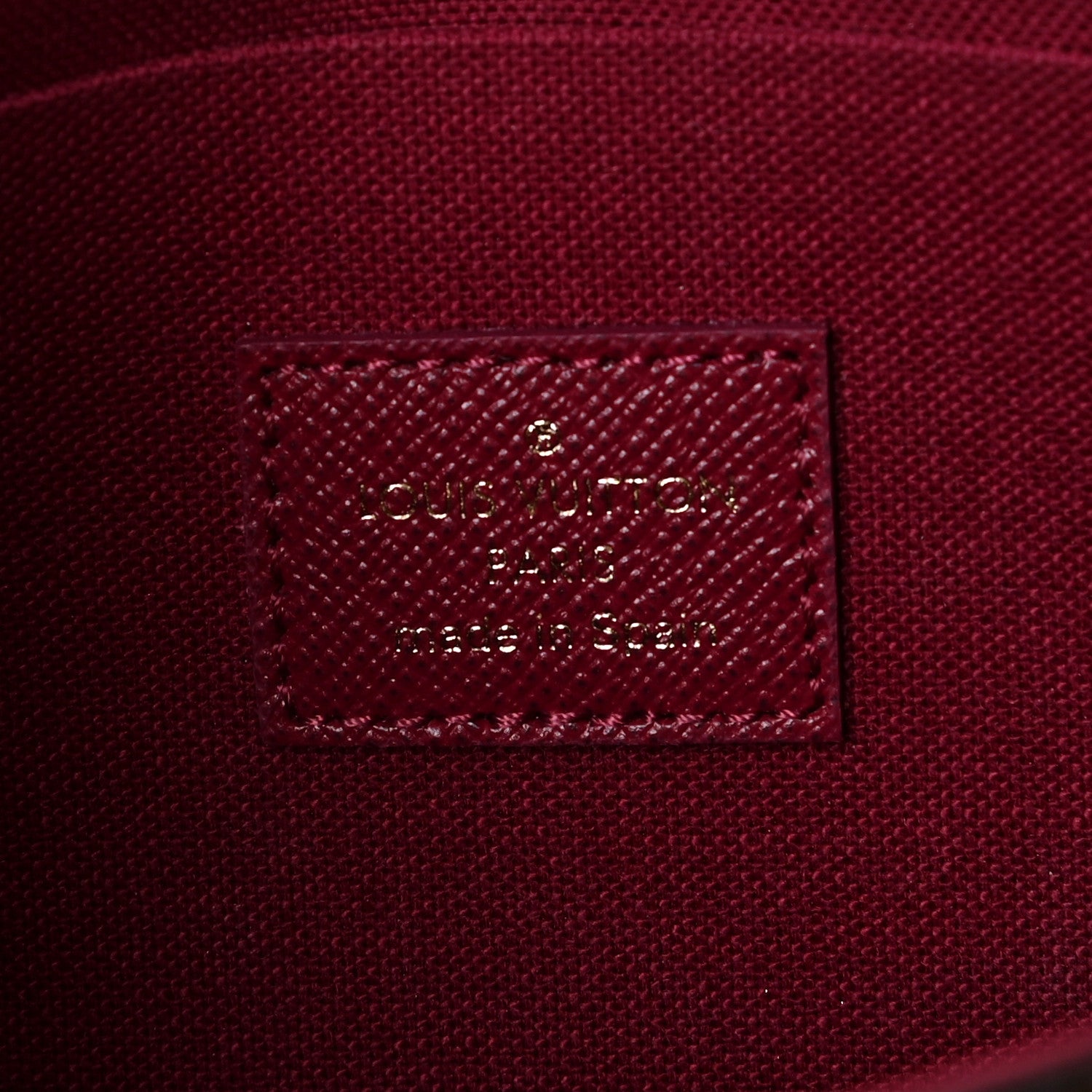 Louis Vuitton Monogram Pochette Felicie Chain Wallet Fuchsia 7 of 8