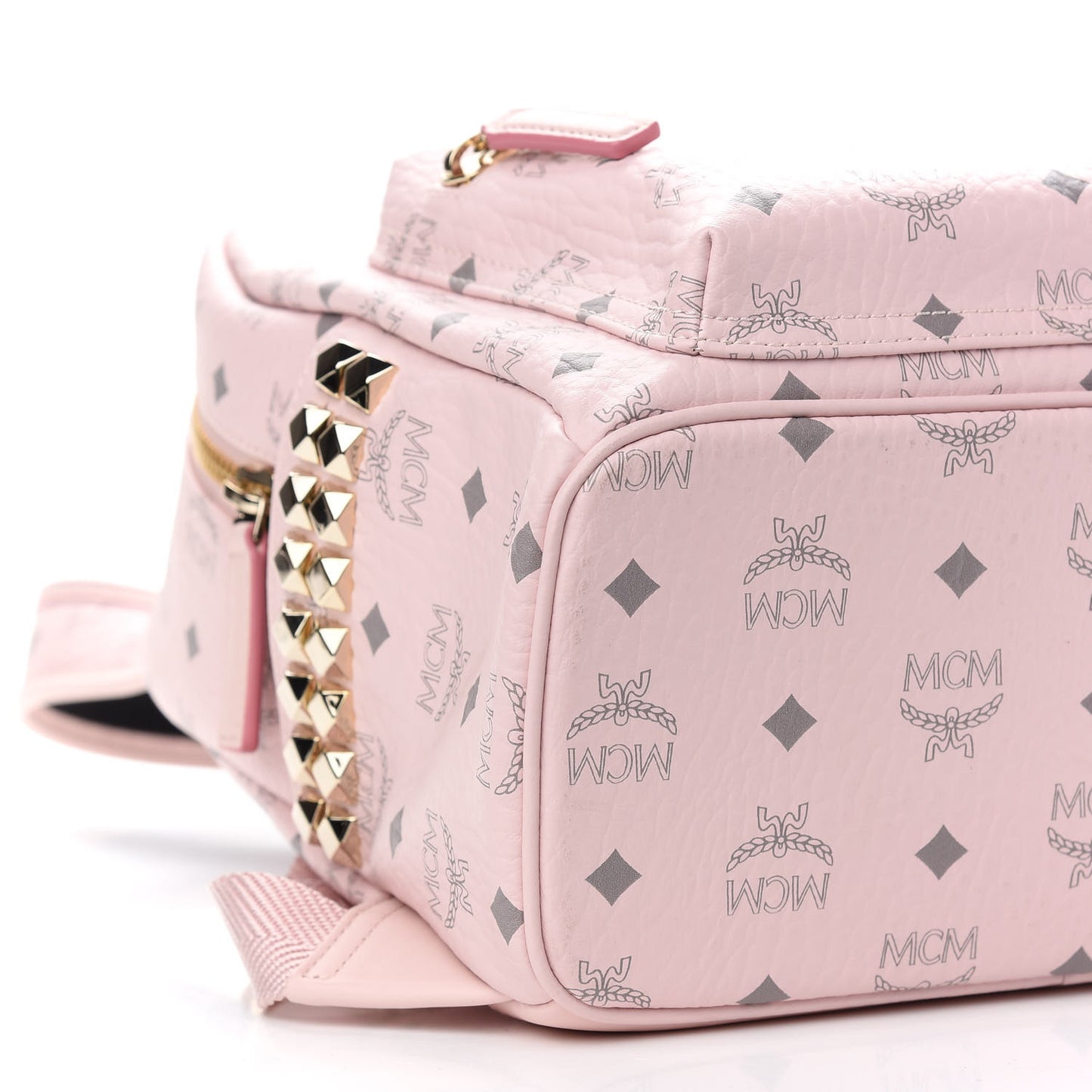 Visetos Small Side Stud Stark Backpack Light Pink