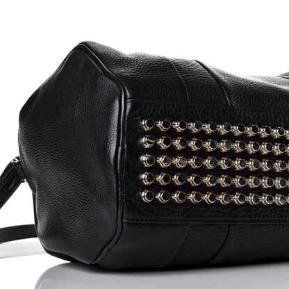 Alexander Wang Pebbled Lambskin Rocco Black Pale Gold Hardware 8 of 10