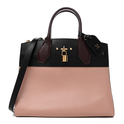 Louis Vuitton Calfskin City Steamer MM Magnolia 1 of 4