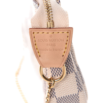 Louis Vuitton Damier Azur Mini Pochette Accessories 6 of 8