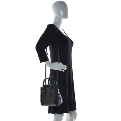 Alexander McQueen Calfskin Studded Mini Heroine Top Handle Bag Black 2 of 35