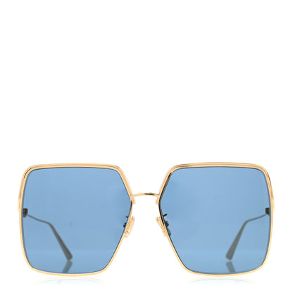 Christian Dior Metal EverDior Square Sunglasses Gold 2 of 8