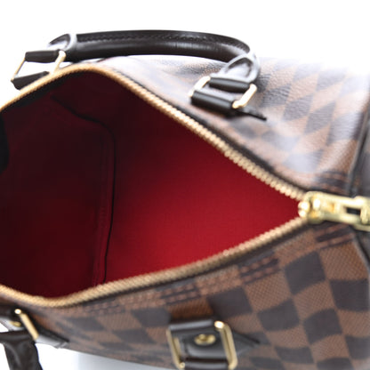 Louis Vuitton Damier Ebene Speedy Bandouliere 25 5 of 8