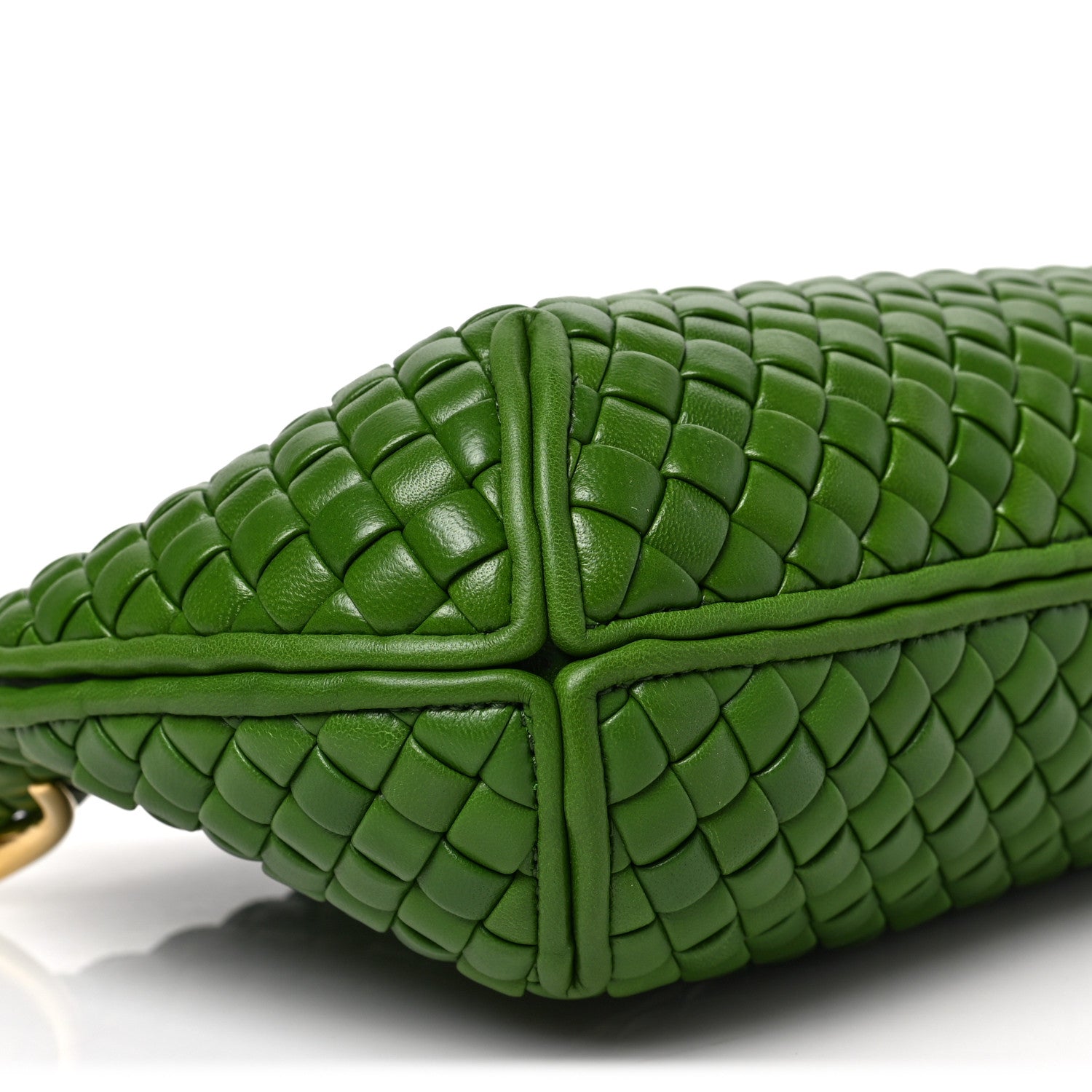 Bottega Veneta Nappa Intrecciato Small Clicker Shoulder Bag Avocado 7 of 8