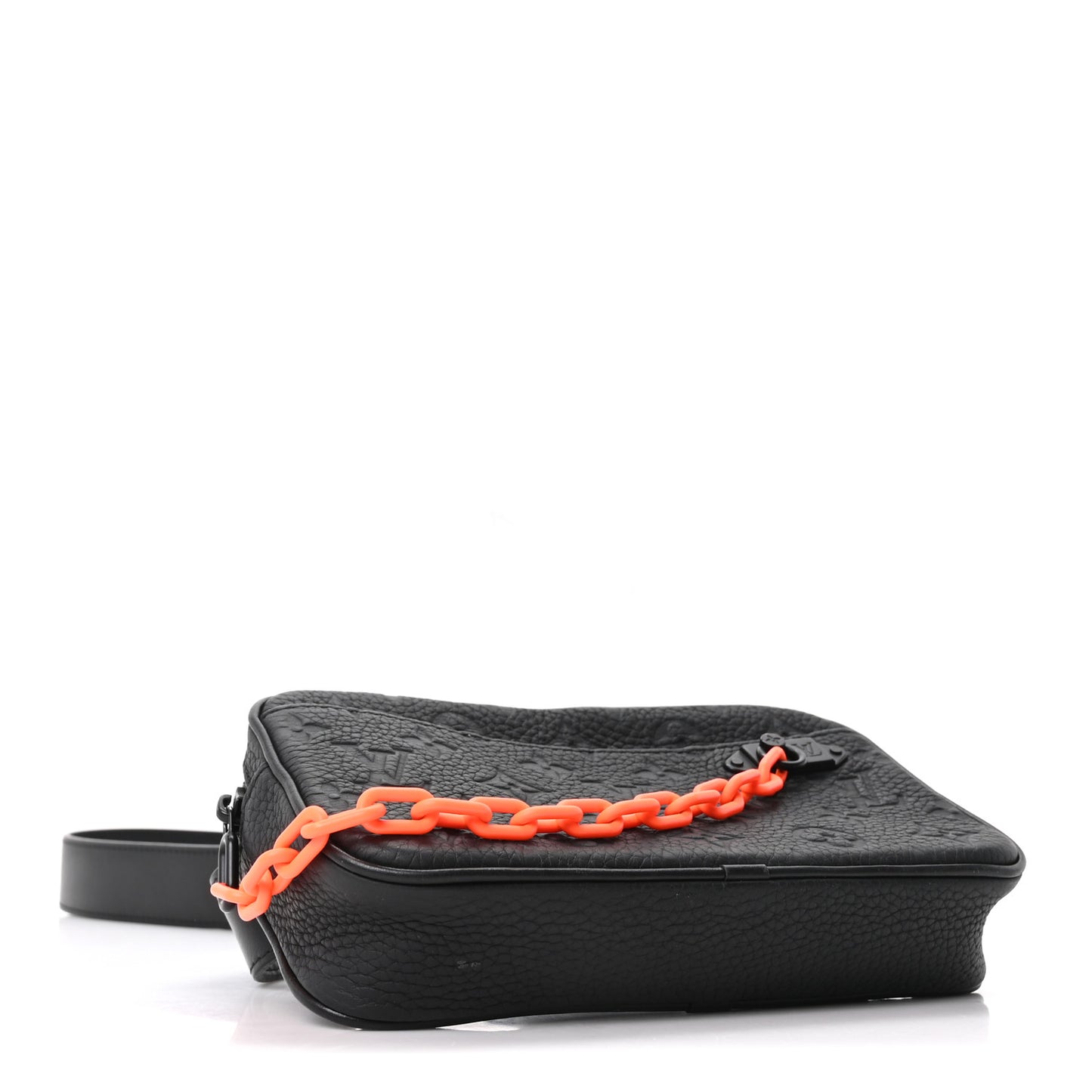 Taurillon Monogram Uniformes Solar Ray Soft Pochette Volga Belt Bag Black
