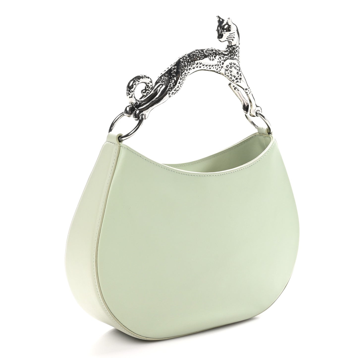 Matte Calfskin Cat Hobo Sage