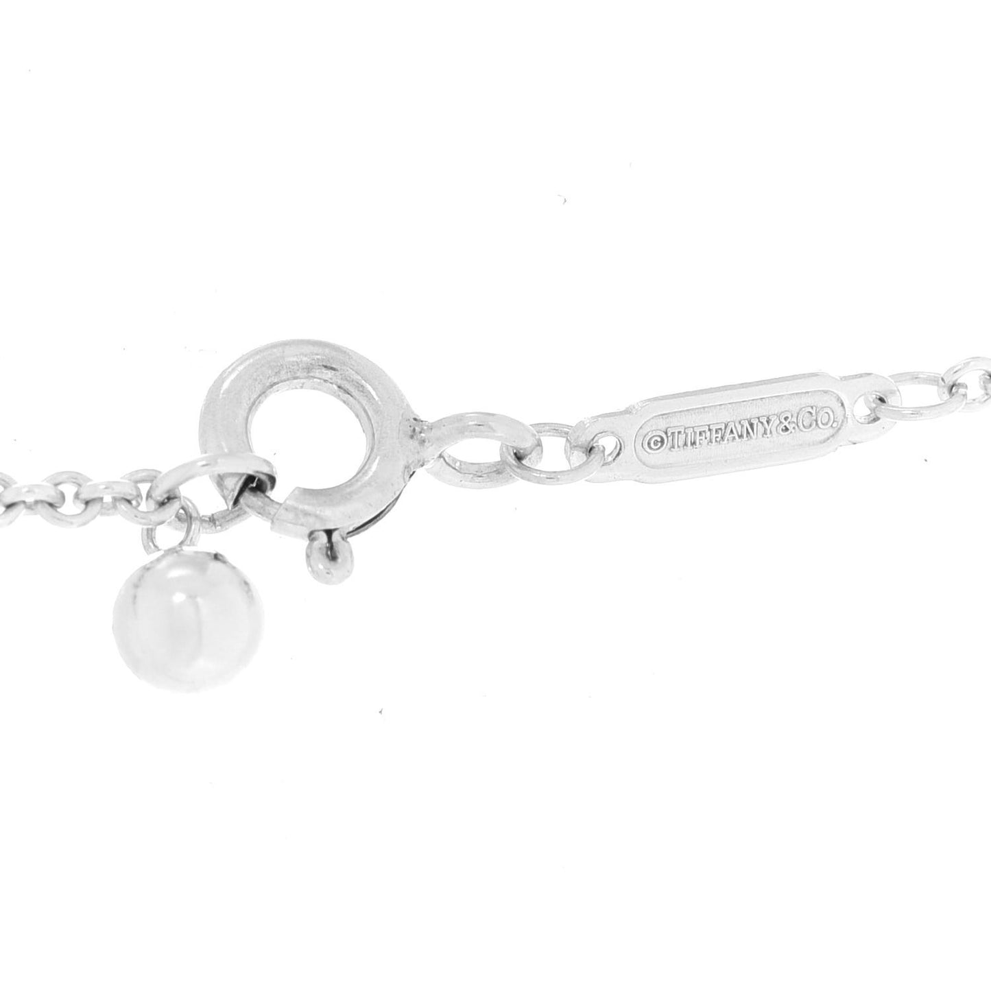 Sterling Silver Long Bead Necklace