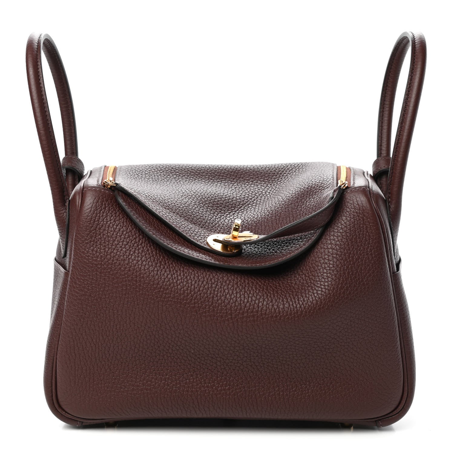 Hermes Taurillon Clemence Lindy 26 Havane 1 of 4