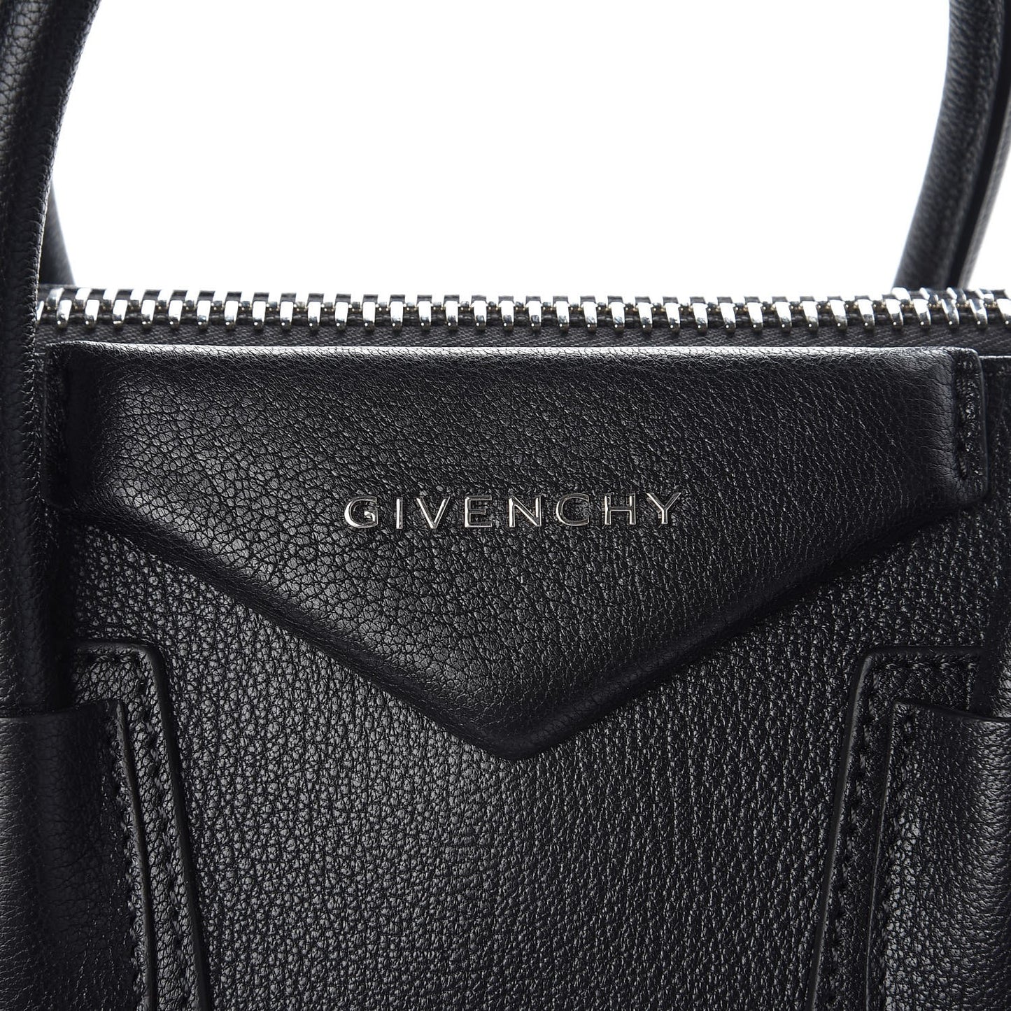 Sugar Goatskin Small Antigona Black