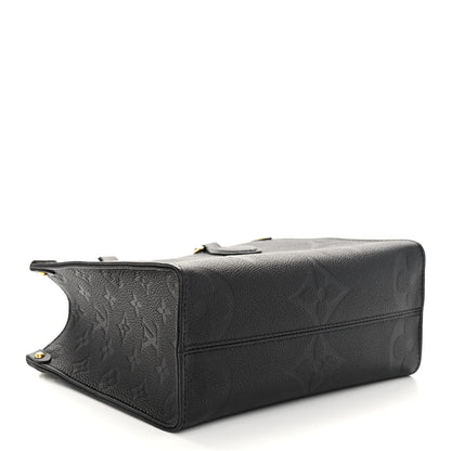 Louis Vuitton Empreinte Monogram Giant Onthego PM Black 4 of 9