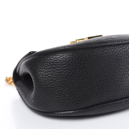 Chloe Grained Lambskin Nano Drew Shoulder Bag Black 7 of 8